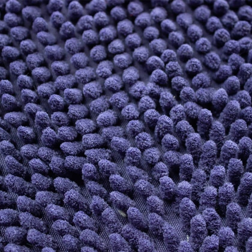 Tapete de baÑo shaggy silk azul 22 (3)