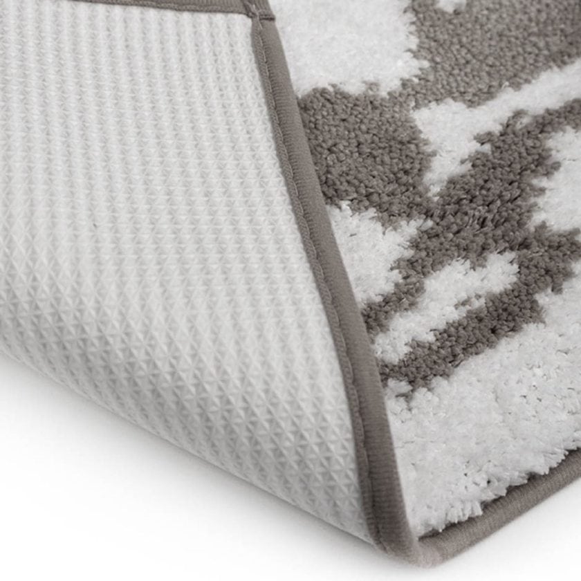 Tapete baño marble bath mat grey 40x60 cm (4)