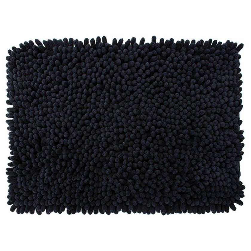 Tapete de baño coral negro (2)